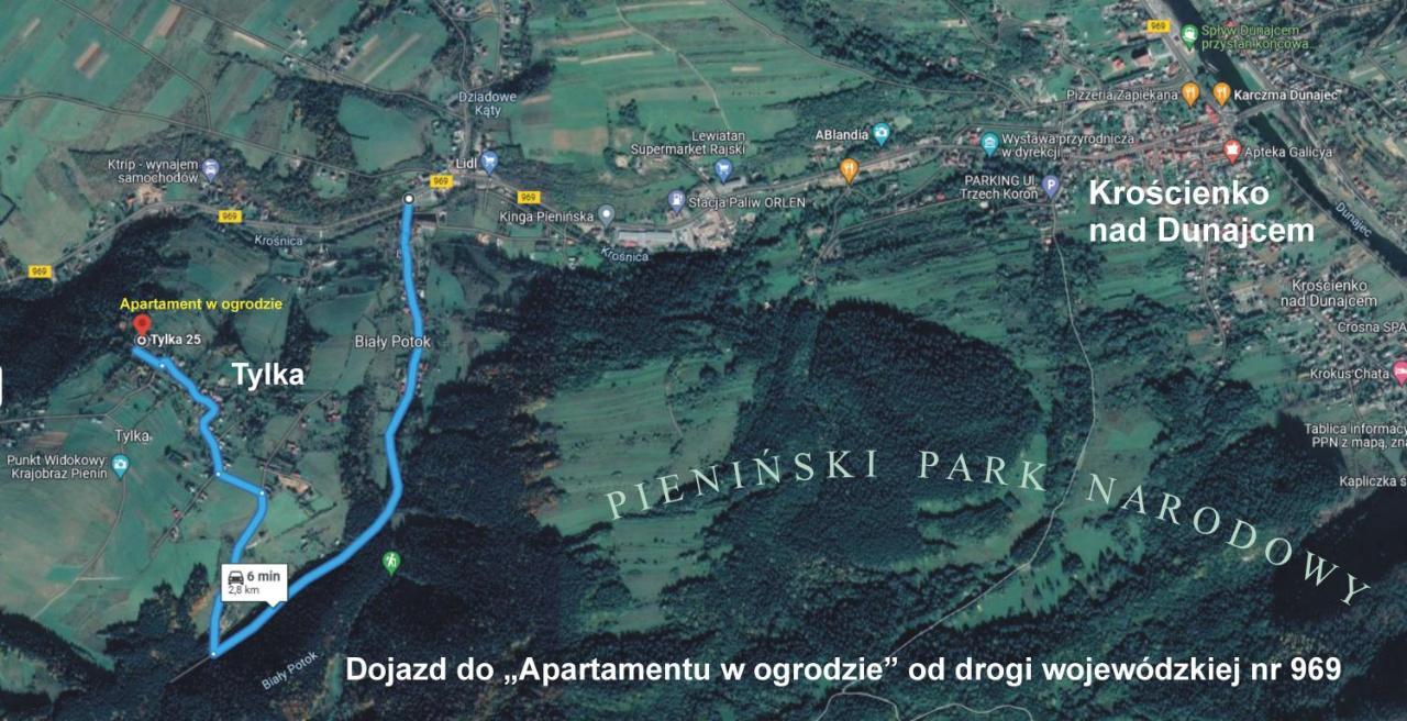 Apartament w ogrodzie Tylka Zewnętrze zdjęcie